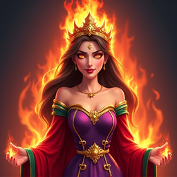 Queen Of Inferno Spinsup Casino